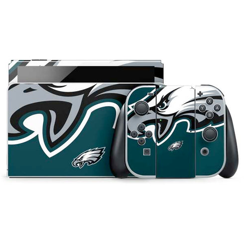 NFL Philadelphia Eagles Large Logo Nintendo Skins
