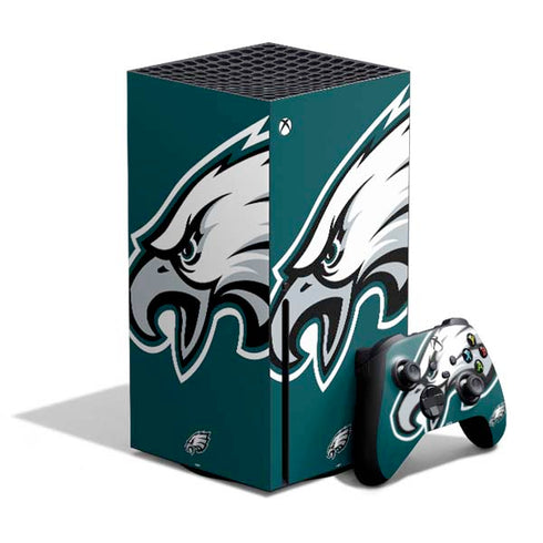 NFL Philadelphia Eagles Large Logo Xbox Series X Bundle Skin
