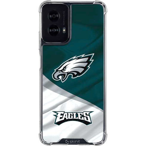 NFL Philadelphia Eagles Moto G Power 5G (2024) Clear Case