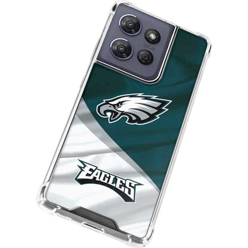NFL Philadelphia Eagles Moto G Power 5G (2025) Clear Case