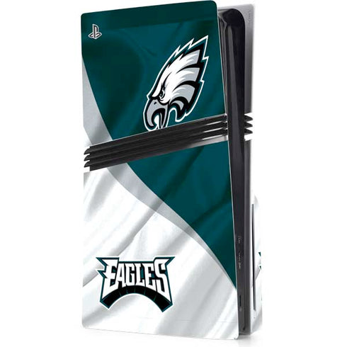 NFL Philadelphia Eagles PS5 Pro Disk Console Skin