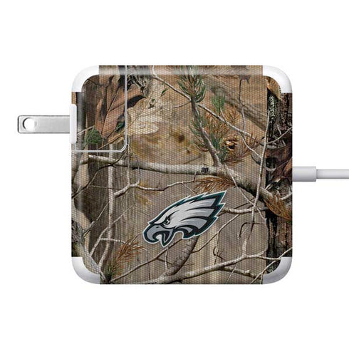 NFL Philadelphia Eagles Realtree AP Camo 85W Power Adapter (15 and 17 inch MacBook Pro Charger) Skin
