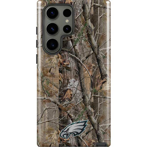 NFL Philadelphia Eagles Realtree AP Camo Galaxy S23 Ultra Pro Case