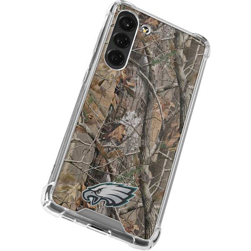 NFL Philadelphia Eagles Realtree AP Camo Galaxy S24 FE Clear Case