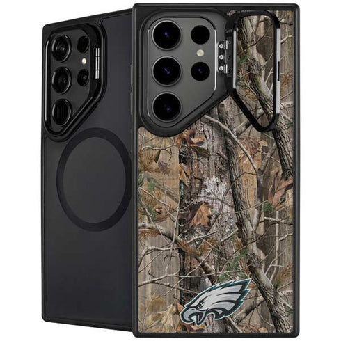 NFL Philadelphia Eagles Realtree AP Camo Galaxy S25 Ultra Kickstand Case