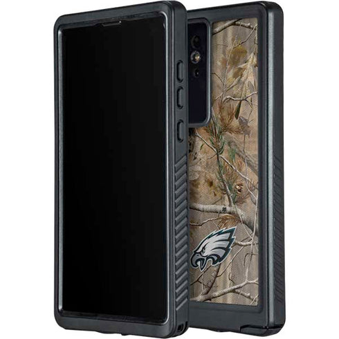 NFL Philadelphia Eagles Realtree AP Camo Galaxy S24 Ultra Waterproof Case