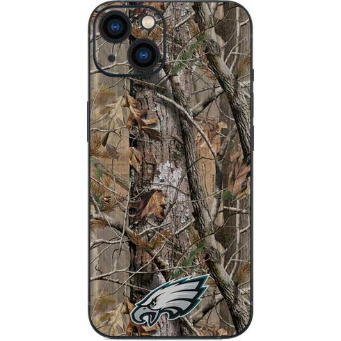 NFL Philadelphia Eagles Realtree AP Camo iPhone 15 Skin