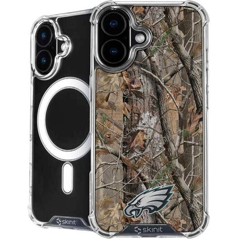 NFL Philadelphia Eagles Realtree AP Camo iPhone 16 MagSafe Case
