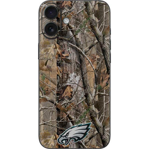 NFL Philadelphia Eagles Realtree AP Camo iPhone 16 Plus Skin