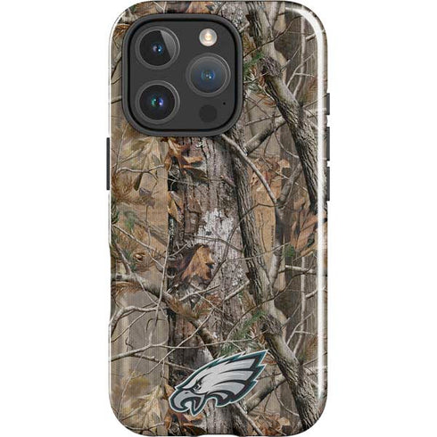 NFL Philadelphia Eagles Realtree AP Camo iPhone 16 Pro Impact Case