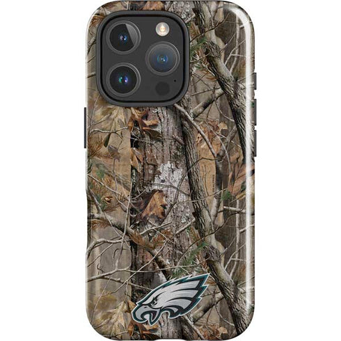 NFL Philadelphia Eagles Realtree AP Camo iPhone 16 Pro Magsafe Impact Case