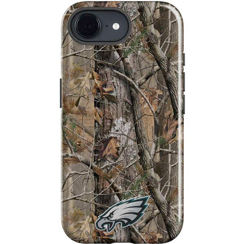 NFL Philadelphia Eagles Realtree AP Camo iPhone 16e Impact Case