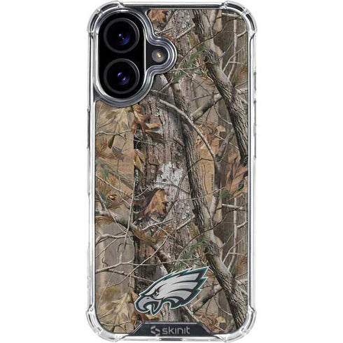 NFL Philadelphia Eagles Realtree AP Camo iPhone 17 Clear Case