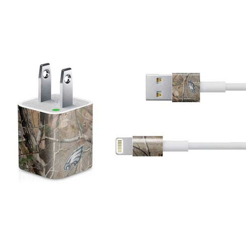 NFL Philadelphia Eagles Realtree AP Camo iPhone Charger (5W USB) Skin
