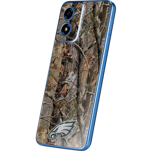 NFL Philadelphia Eagles Realtree AP Camo Moto G Play 4G (2024) Skin