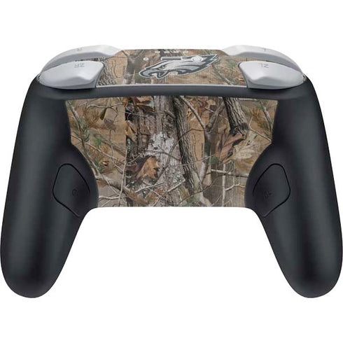 NFL Philadelphia Eagles Realtree AP Camo Nintendo Switch 2 (2025) Pro Controller Skin