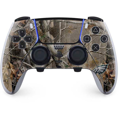 NFL Philadelphia Eagles Realtree AP Camo PS5 DualSense Edge Pro Controller Skin