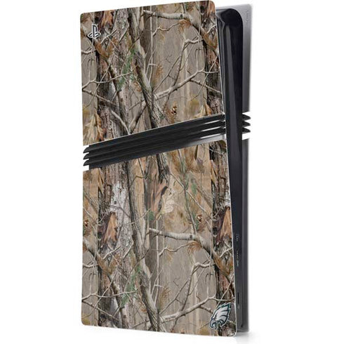 NFL Philadelphia Eagles Realtree AP Camo PS5 Pro Console Skin