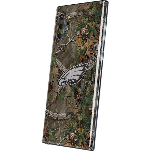 NFL Philadelphia Eagles Realtree Xtra Green Camo Galaxy Note 10 Plus Skin