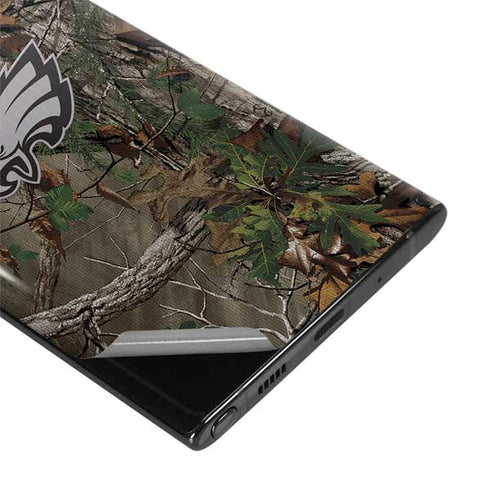 NFL Philadelphia Eagles Realtree Xtra Green Camo Galaxy Note 10 Plus Skin