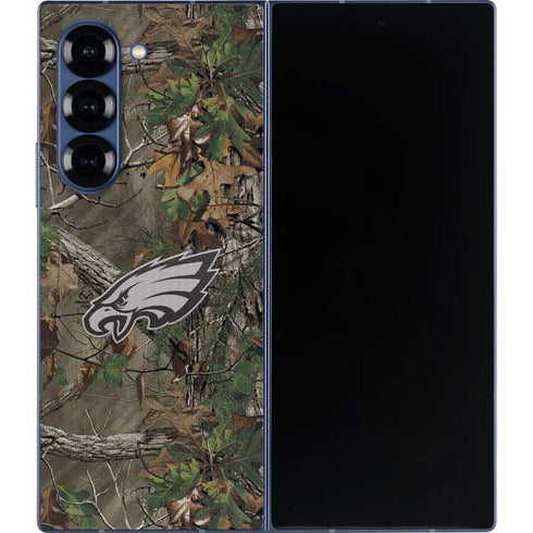 NFL Philadelphia Eagles Realtree Xtra Green Camo Galaxy Z Fold6 Skin