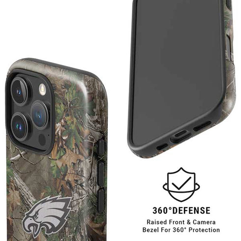 NFL Philadelphia Eagles Realtree Xtra Green Camo iPhone 16 Pro Magsafe Impact Case
