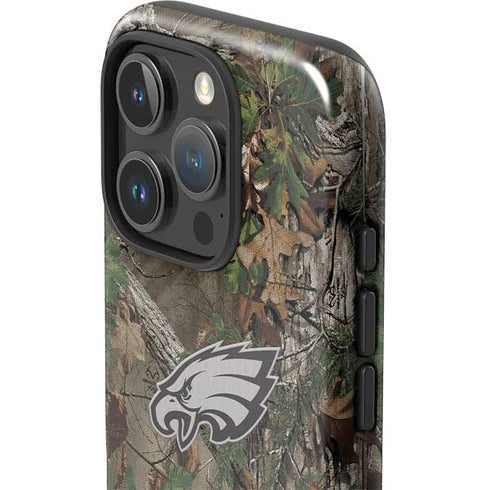 NFL Philadelphia Eagles Realtree Xtra Green Camo iPhone 16 Pro Max Impact Case