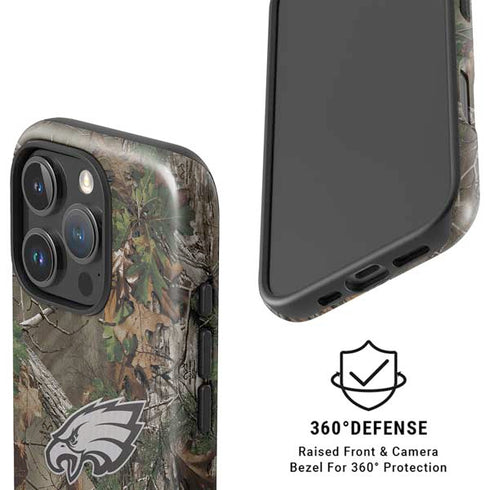 NFL Philadelphia Eagles Realtree Xtra Green Camo iPhone 16 Pro Max Magsafe Impact Case