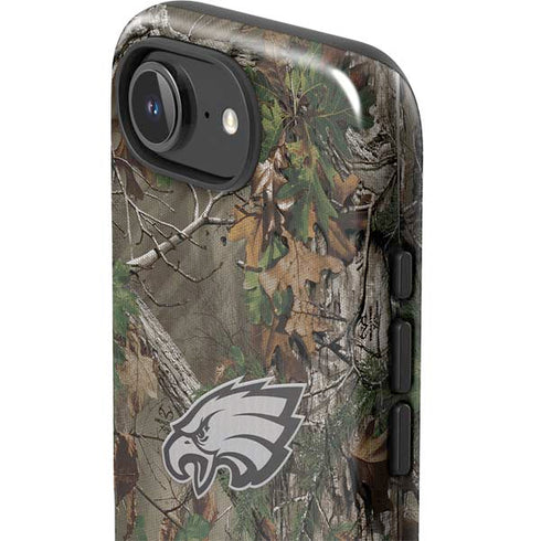 NFL Philadelphia Eagles Realtree Xtra Green Camo iPhone 16e Impact Case
