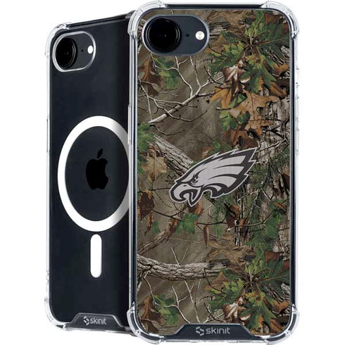 NFL Philadelphia Eagles Realtree Xtra Green Camo iPhone 16e MagSafe Case
