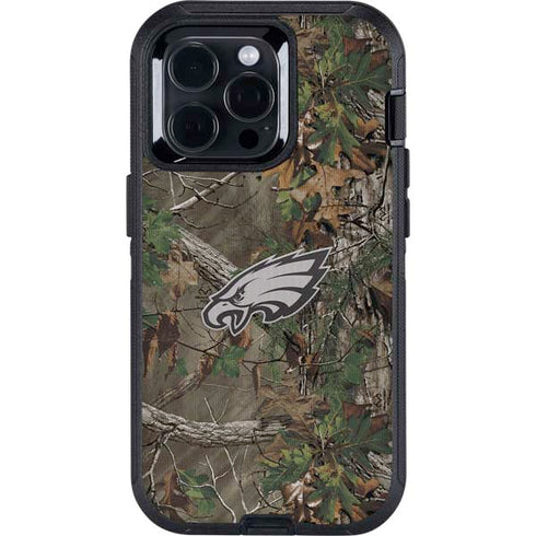 NFL Philadelphia Eagles Realtree Xtra Green Camo Otterbox Defender iPhone Skin