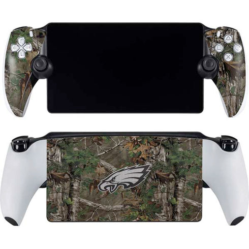 NFL Philadelphia Eagles Realtree Xtra Green Camo PlayStation Portal Remote Player Skin