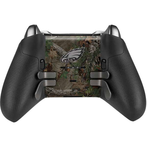 NFL Philadelphia Eagles Realtree Xtra Green Camo Xbox Elite Wireless Controller Series 2 Skin