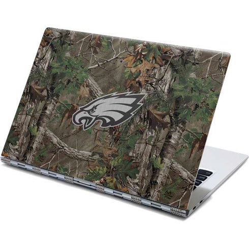 NFL Philadelphia Eagles Realtree Xtra Green Camo Yoga 910 2-in-1 14in Touch-Screen Skin