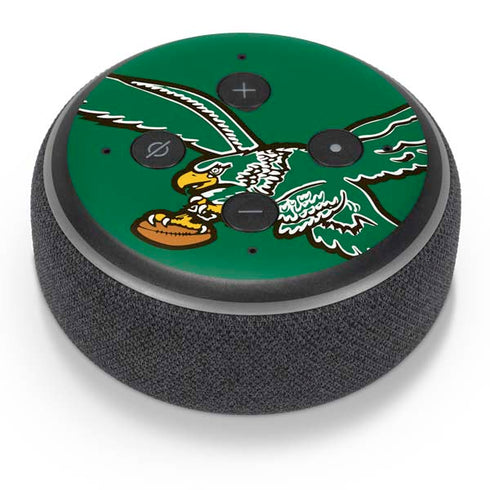 NFL Philadelphia Eagles Retro Logo Amazon Echo Dot Skin