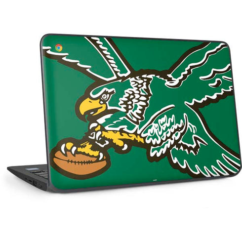 NFL Philadelphia Eagles Retro Logo HP Chromebook Skin