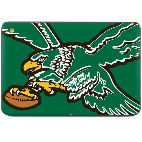 NFL Philadelphia Eagles Retro Logo HP Chromebook Skin