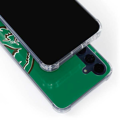 NFL Philadelphia Eagles Retro Logo Galaxy A55 5G Clear Case
