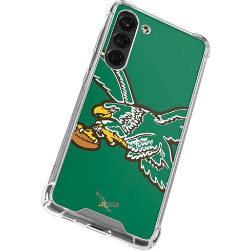 NFL Philadelphia Eagles Retro Logo Galaxy S24 FE Clear Case