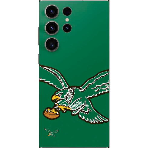 NFL Philadelphia Eagles Retro Logo Galaxy S25 Ultra Skin