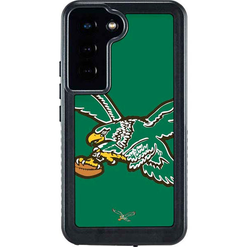 NFL Philadelphia Eagles Retro Logo Galaxy S24 Waterproof Case