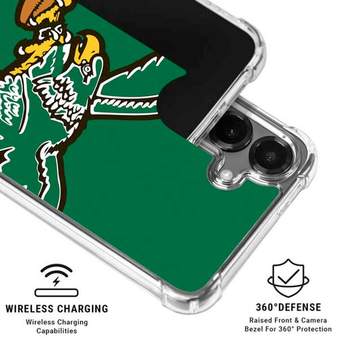 NFL Philadelphia Eagles Retro Logo Galaxy S26 Plus Clear Case