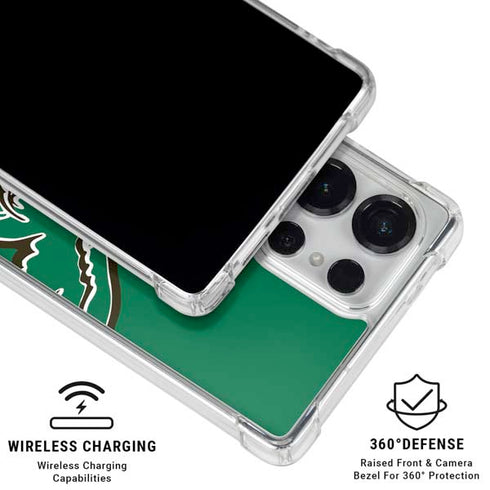 NFL Philadelphia Eagles Retro Logo Galaxy S26 Ultra Clear Case