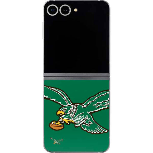 NFL Philadelphia Eagles Retro Logo Galaxy Z Flip6 Skin