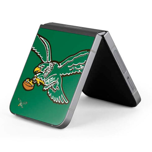 NFL Philadelphia Eagles Retro Logo Galaxy Z Flip6 Skin