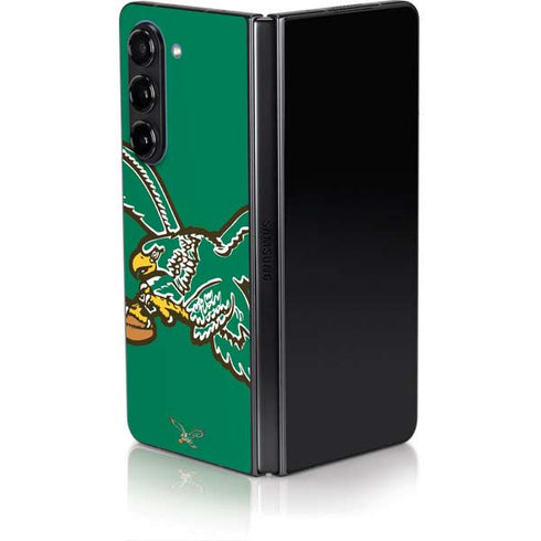 NFL Philadelphia Eagles Retro Logo Galaxy Z Fold5 5G Skin
