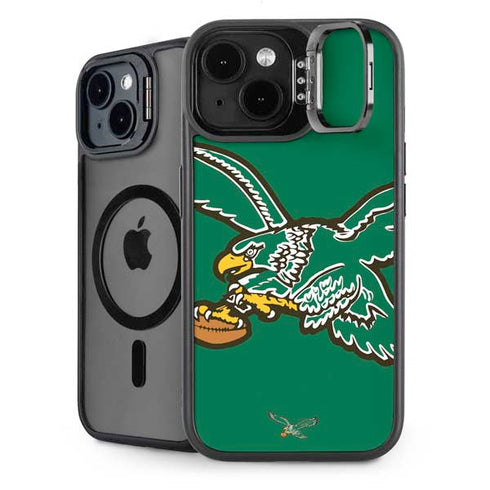 NFL Philadelphia Eagles Retro Logo iPhone 15 Kickstand Case