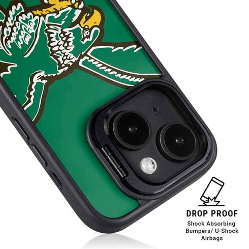 NFL Philadelphia Eagles Retro Logo iPhone 15 Kickstand Case