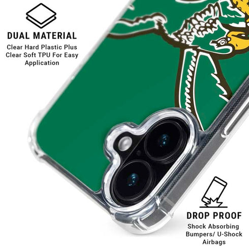 NFL Philadelphia Eagles Retro Logo iPhone 16 Clear Case