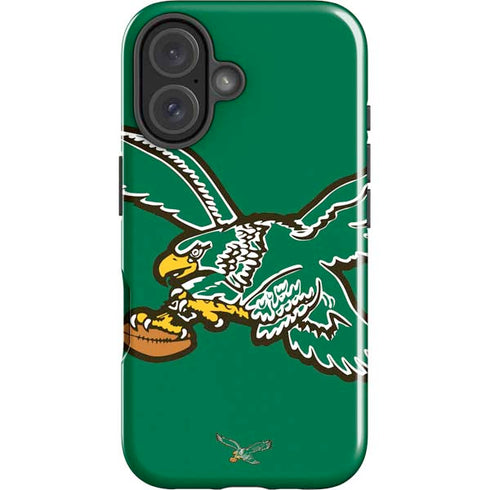 NFL Philadelphia Eagles Retro Logo iPhone 16 Impact Case